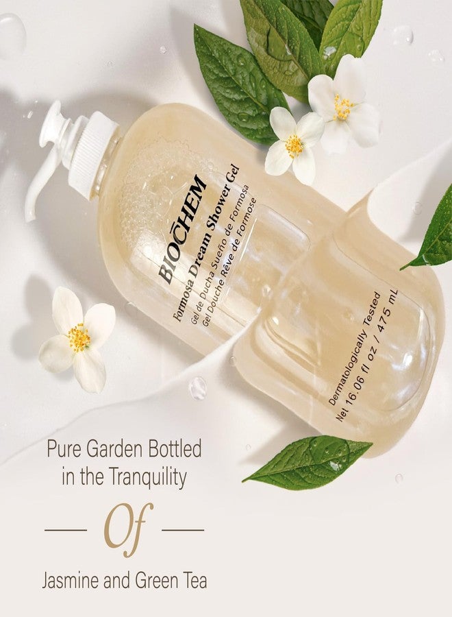 BIOCHEM Formosa Dream Shower Gel, Natural Body Wash for Hydrating, Refreshing & Moisturizing for All Skin Types, Women & Men, Soothes Dryness, Redness & Body Breakouts with Plant-Based Cleansers 16 oz - Image 4